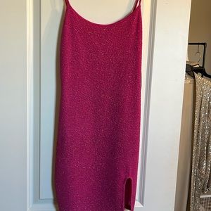 Sparkly pink dress